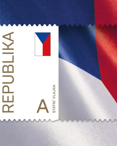 Známky s motivy Českých státních symbolů