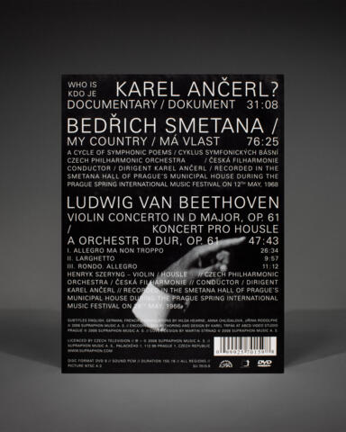 Smetana B. My Country, Beethoven L.v. Violin Concerto Op.61 / H.Szeryng / CPO / K.Ančerl