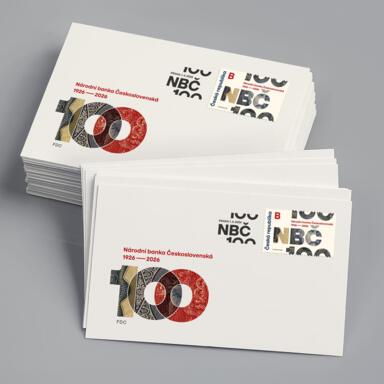 Známky 100 let NBČ