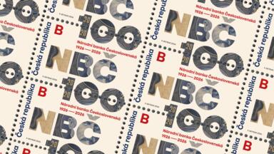 Známky 100 let NBČ