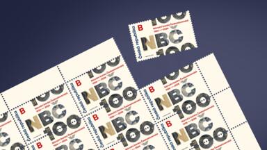 Známky 100 let NBČ